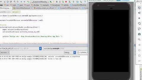 android broadcast receiver stopped after activity exit