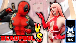 Deadpool vs La Mole Convention 2022 Horror Edition