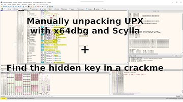 Manually unpacking UPX + Solving a crackme