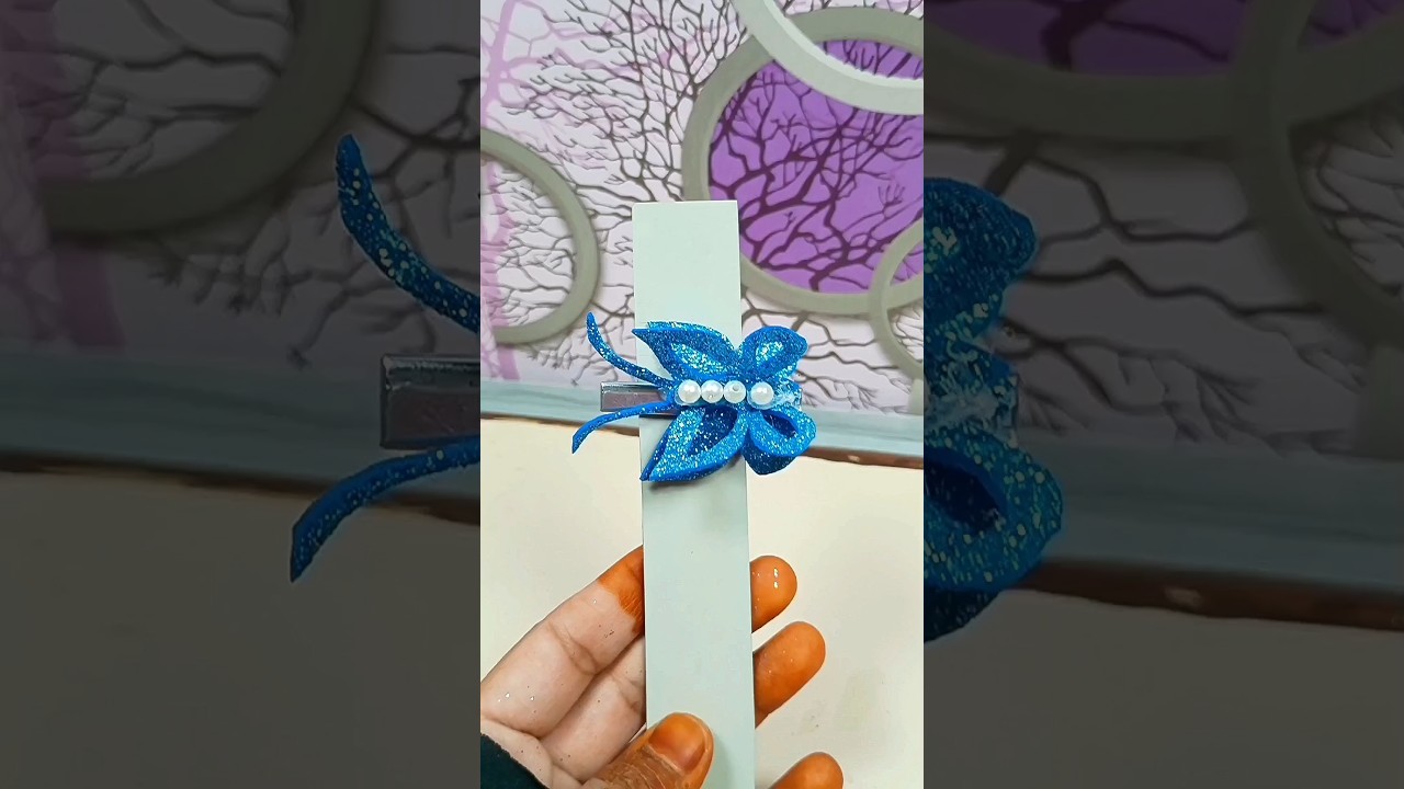 DIY Butterfly Hair Clip 🦋✨ | Easy & Cute DIY 