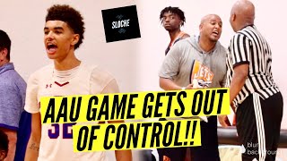 AAU GAME GETS REAL HEATED!! | One of the Best Comebacks of the Season!