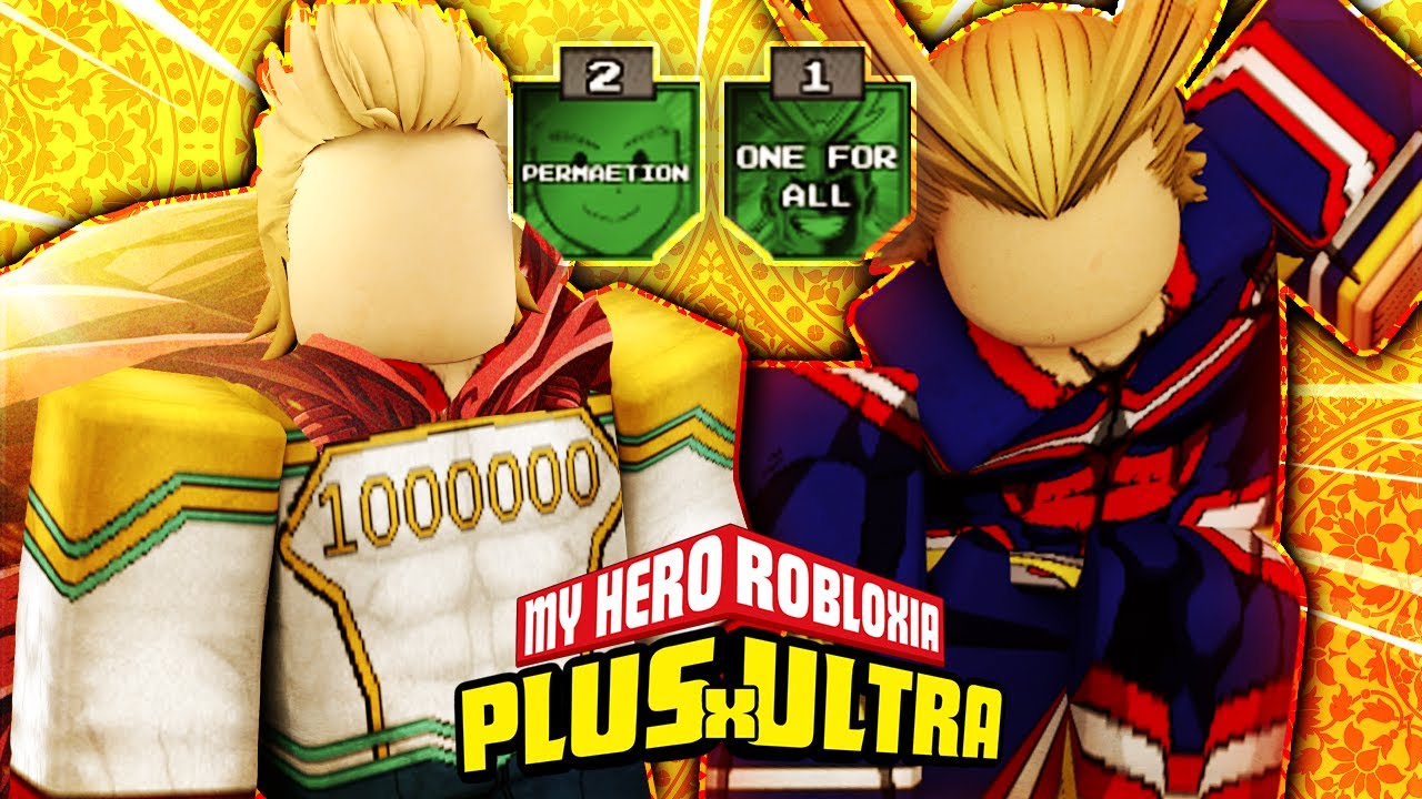 How To Get One For All And Permeation Quirk In Plus Ultra 2 All Might And Mirio Boss Battle Youtube - roblox plus ultra quirk script