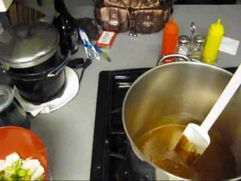 Cajun seafood file` gumbo part 1 of 2