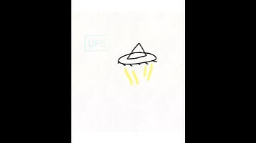 UFO | Alien | #shorts #animation #beginners #alien