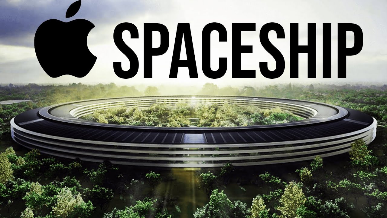 Inside The $5 Billion Apple Park - The Spaceship - YouTube