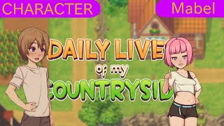 TGame | Daily Lives Of My Countryside character section v 0.2.4 ( Remake Mabel )