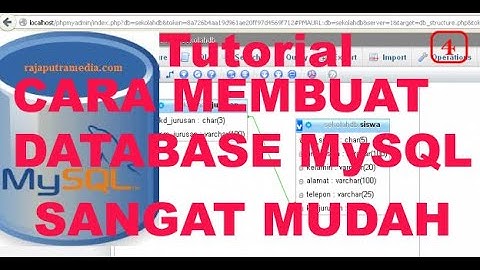 HOE MAAK JE EEN MySQL-DATABASE IN XAMPP