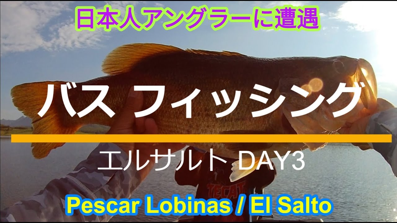 エルサルト バス フィッシング DAY3 / El Salto BASS Fishing
