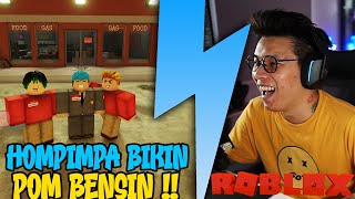 HOMPIMPA BUKA BISNIS POM BENSIN - Gas Station Simulator | Roblox Indonesia