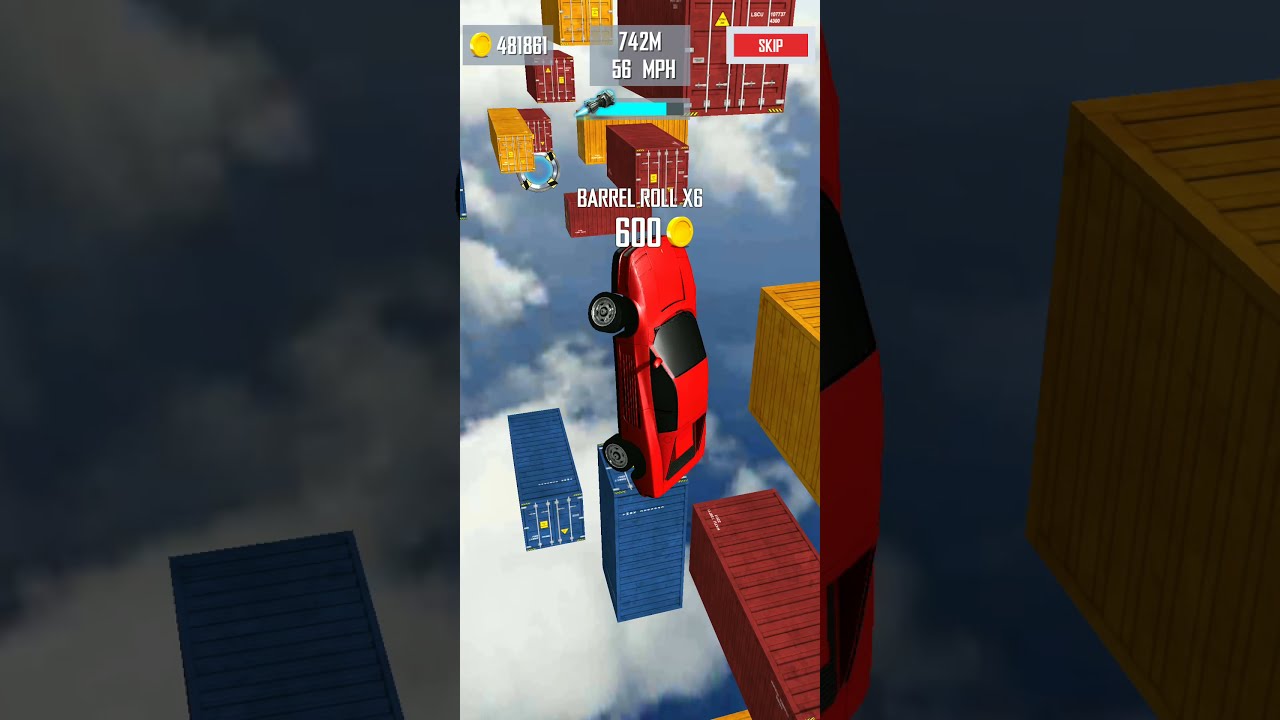 mega ramp car jumping new way to complete level 11
