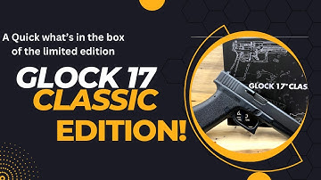 Quick open box video on the Limited Edition Lipsey’s Glock 17 Gen 1 9mm