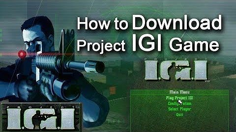 How to download igi 1 on pc