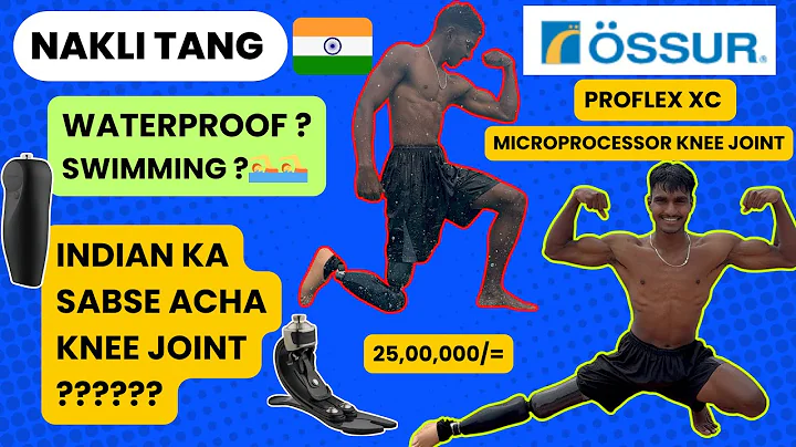 Best Artificial Leg | Above Knee Amputation | Rheo Knee | Navii Knee Joint | Proflex XC | #ossur