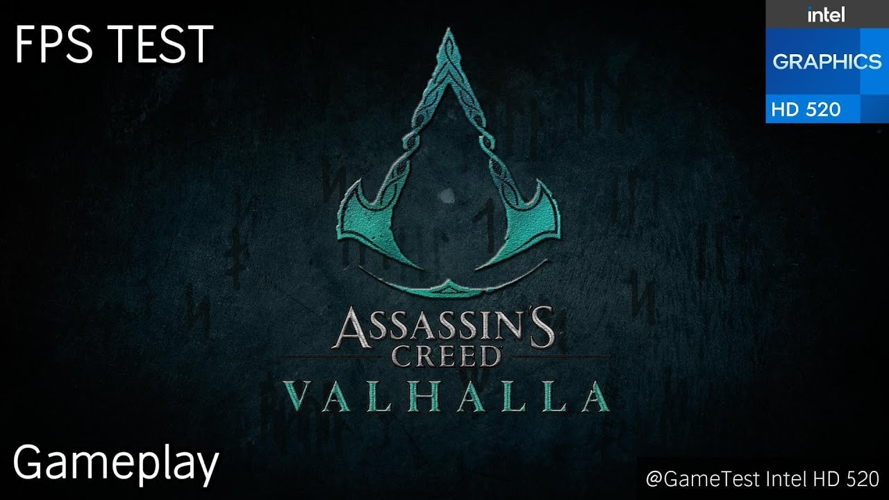 Valhalla Graphics Assassin's Creed Valhalla Gameplay Intel HD Graphics 520/620 | Intel HD ...