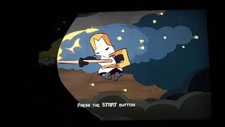 Castle Crashers - Title Screen (PS3 Slim, U.S./🇺🇸)