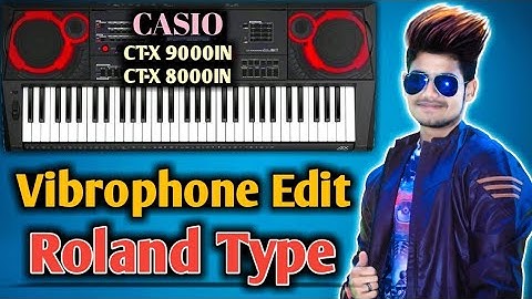 Vibrophone Edit | Roland type | CTX9000in and CTX8000in