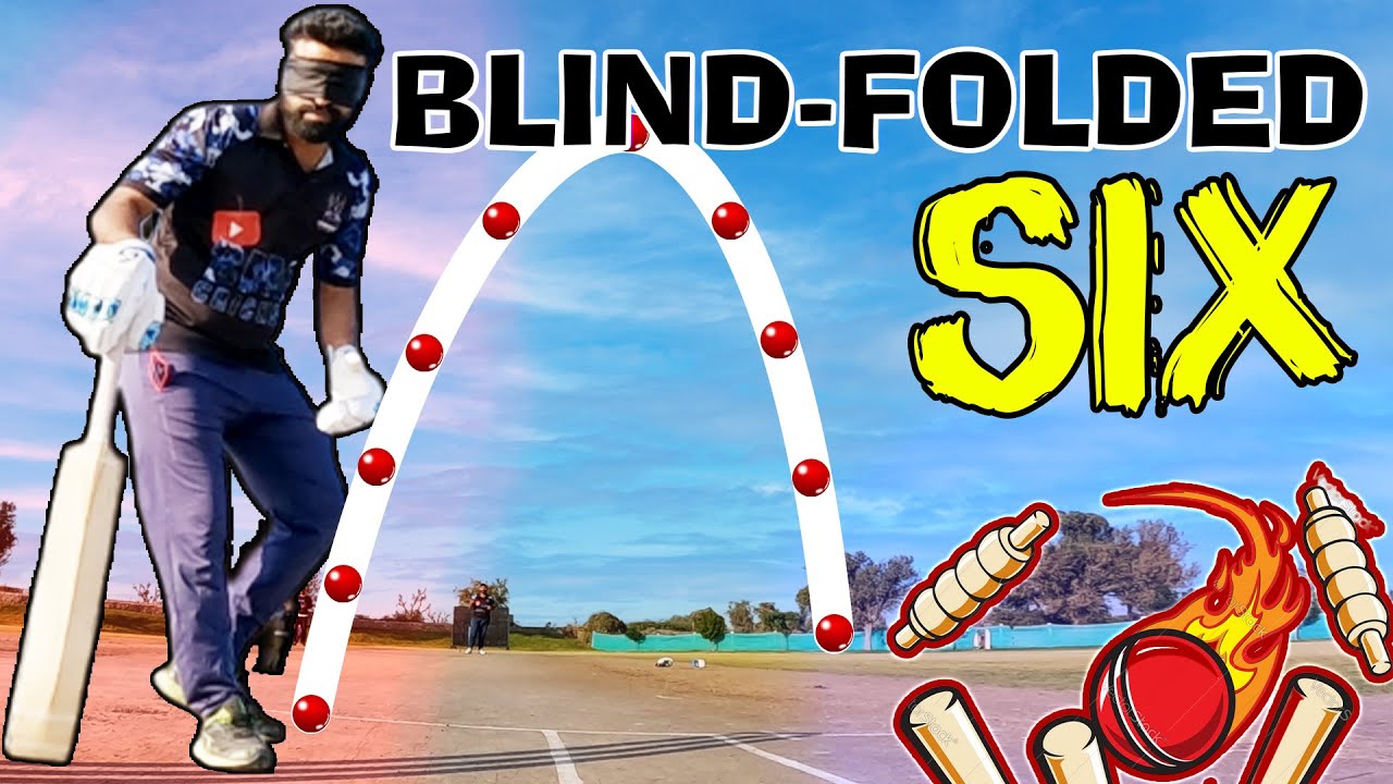 NEVER ⛔ EVER DONE BEFORE Blind-folded SIX hitting CHALLENGE 😮| FUN ...