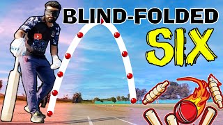 NEVER ⛔ EVER DONE BEFORE❗Blind-folded SIX hitting CHALLENGE 😮| FUN UNLIMITED 🤩