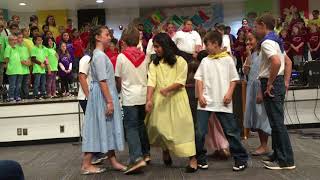 NBES 4th Grade Program (part 5 Square Dancing)