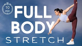 10 MIN FULL BODY STRETCH (Beginner Friendly) | Train Like A Gymnast