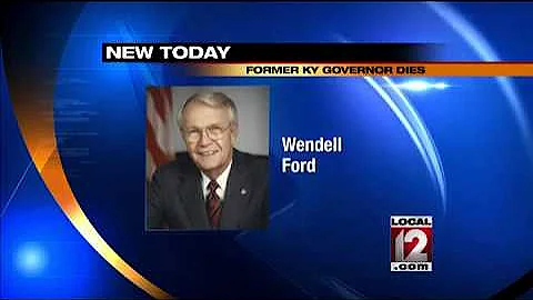 Former Ky. senator and governor, Wendell Ford, has...