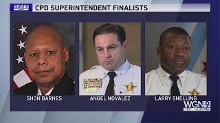3 finalists for Chicago police superintendent announced