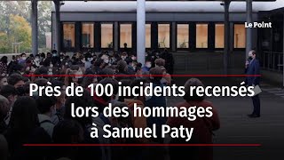 Près de 100 incidents recensés lors des hommages à Samuel Paty