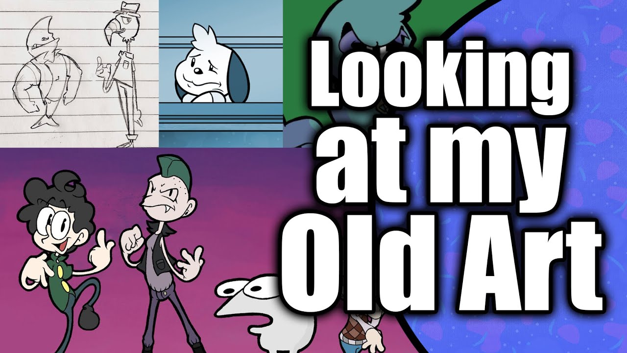 Looking through my old Art (FULL STREAM) - YouTube