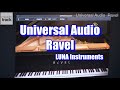 Universal Audio Ravel LUNA Instruments Demo &amp; Review