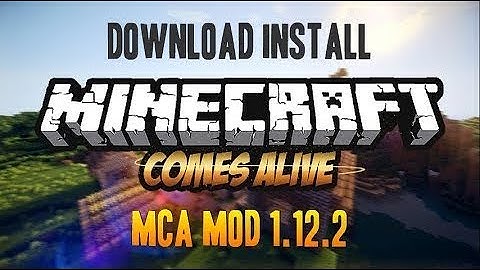 How to install Minecraft Comes Alive Mod