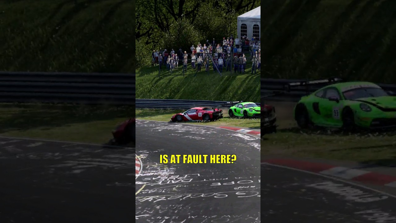 Hold Your Brakes Dammit! 🔥 #fyp #assettocorsa #lfm #simracing #thrustmaster