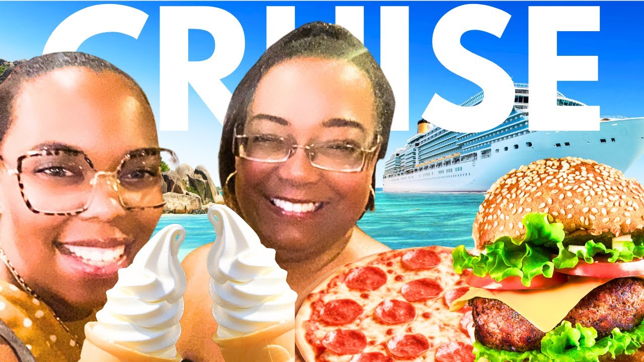 Took My Mom on a Cruise! 🚢🍴 You Won't Believe How Much We Ate! 😲