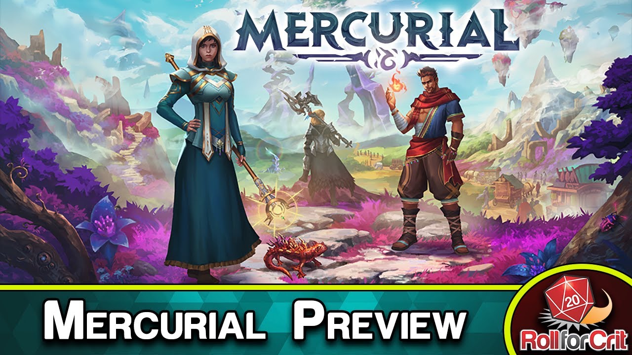 Mercurial Kickstarter Preview Roll For Crit YouTube