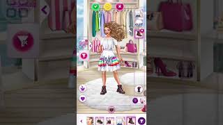[RAINBOW PARTY]ختم حدث النرد حفلة قوس القزح من خانة التكرار 🌈🩵#ladypopulargame #dressupgame #games screenshot 5