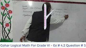 Gohar Logical Math 6 Ex # 4.2 Q # 3 - Signature Grammar School