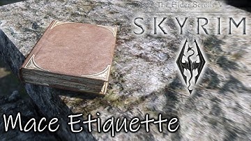 The Video Game Codex: Skyrim | 26 | Mace Etiquette