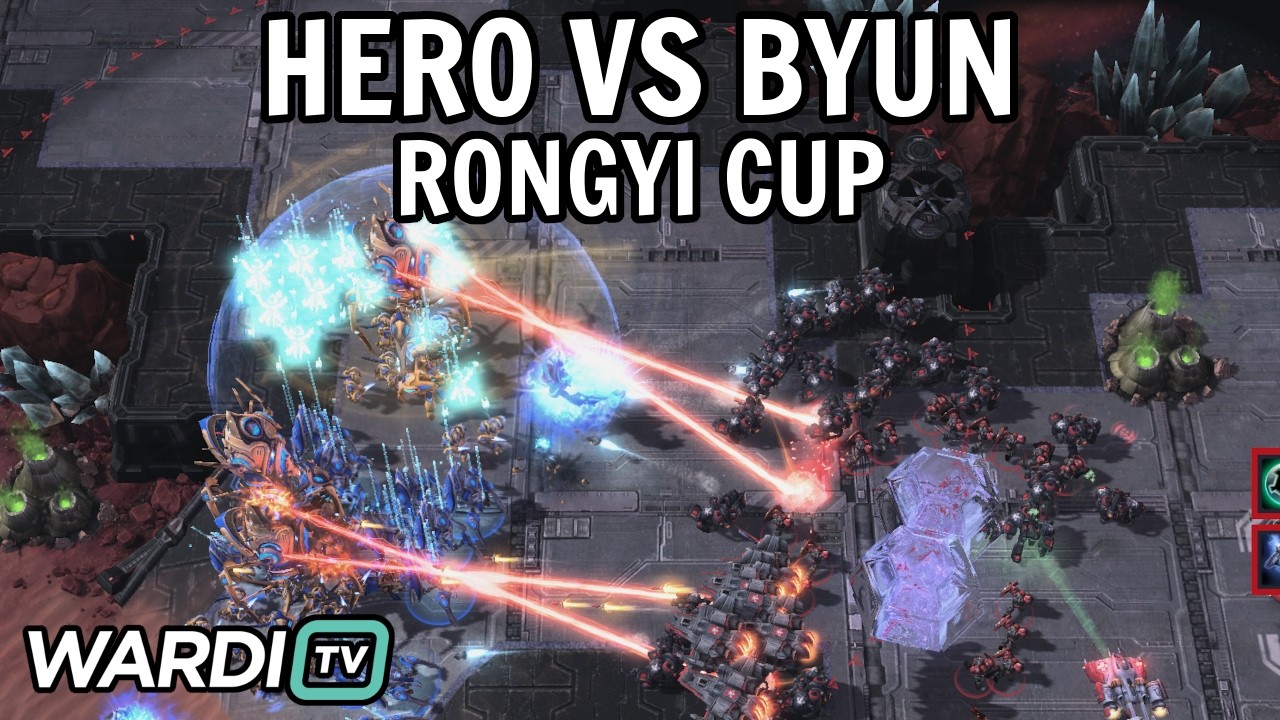 herO vs ByuN (PvT) - RongYI Cup [StarCraft 2]