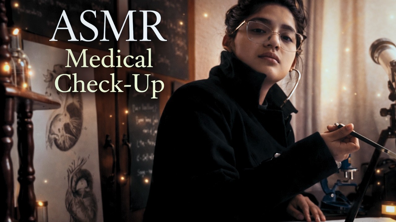 ASMR, DOCTOR HELPS YOU, medical check-up, Roleplay