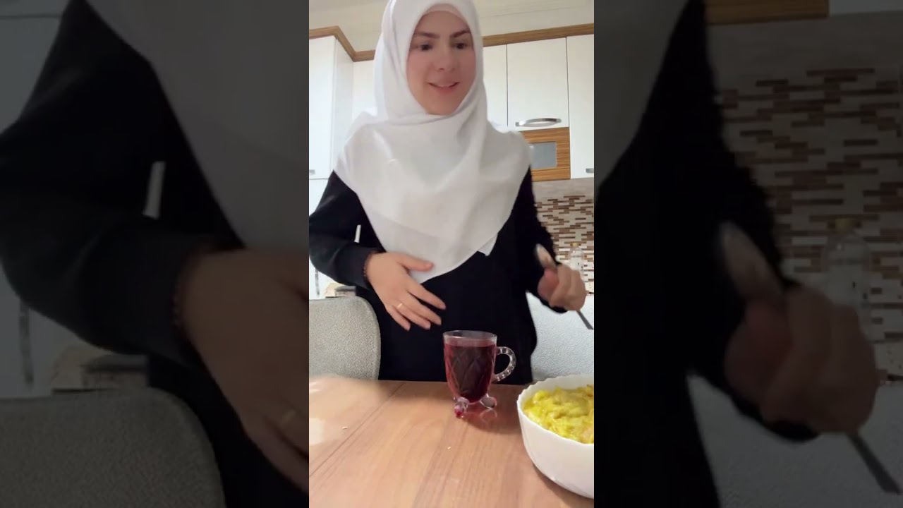 سفرة سحورنا يوم 14 رمضان(سويت محروگ اصبعة عراقية😋)