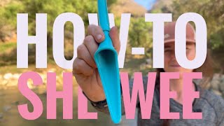 How-to (actually) use a Shewee: Essential female urinal device techniques for solo female travel.