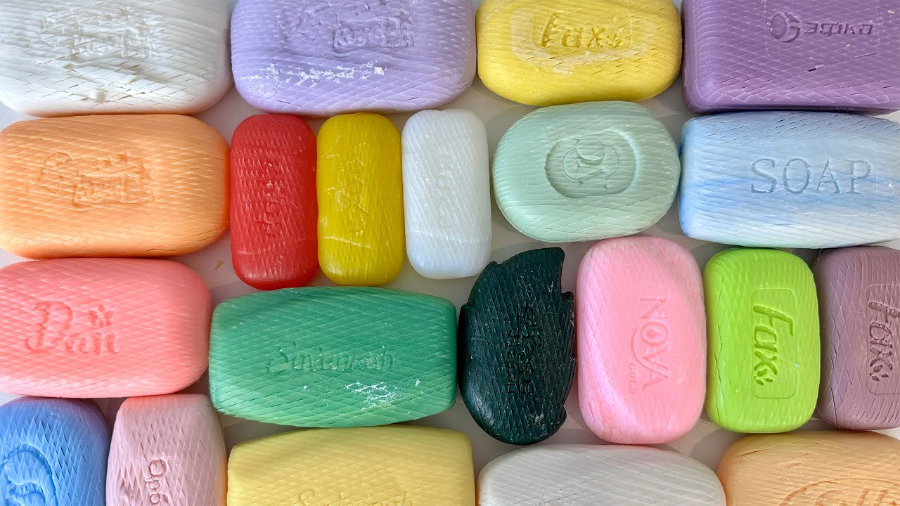 ASMR Cutting Soap Diamonds #47 石鹸ダイヤモンドのカッティング