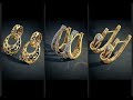 Unique new style ring hoop earrings with price || LIFESTYLE Gold