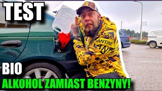 ALKOHOL 99% zamiast BENZYNY. TEST! Co tak NAPRAWDĘ SIĘ STANIE? BIOPALIWO E90!