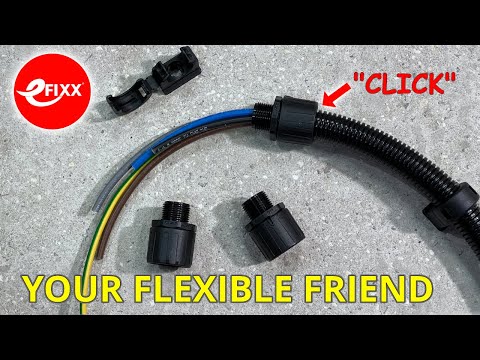 FLEXICON your FLEXIBLE FRIEND - faster electrical installations with flexible conduit - IP66 - IP69