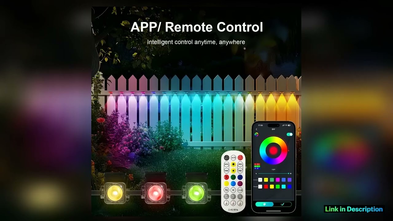 Smart outdoor string lights Permanent RGBIC lamps IP67 waterproof Suitable for gifts garden lights