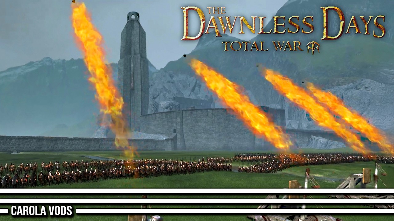 Directo con la campaña de ROHAN en TOTAL WAR | THE DAWNLESS DAYS El mod de El Señor de los Anillos