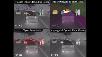Multi Object Tracking Segmentation and Validation in Thermal Images
