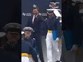 JD Vance chest bumps with US Air Force graduating cadet