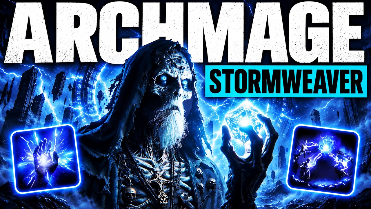 THE CRAZIEST ARCHMAGE STORMWEAVER BUILD IN POE2! POE 2 Arc Build 0.5.5
