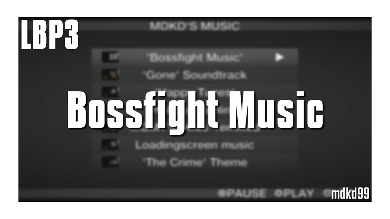 [LBP3] mdkd99 - Bossfight Music Remastered | Music Sequencer